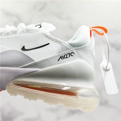 Кроссовки Nike Air Max 270 white/orange