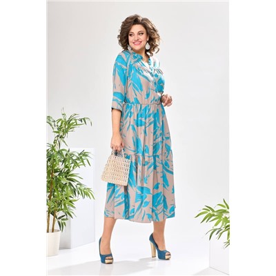 Romanovich Style 1-2373д бирюзовый, Платье