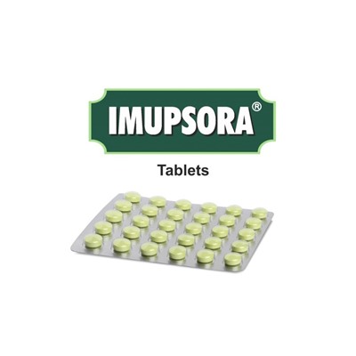 IMUPSORA tablets Charak (Имупсора ТАБЛЕТКИ, средство от псориаза, Чарак), блистер 30 таб.