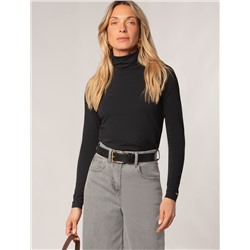 Водолазка из премиального хлопка с эластаном