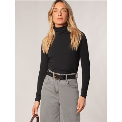 Водолазка из премиального хлопка с эластаном