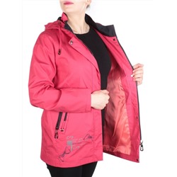 F654 CRIMSON Ветровка женская CO-COCOPINE (85% хлопок, 15% полиэстер) размер 50 (идет на 56 российский)