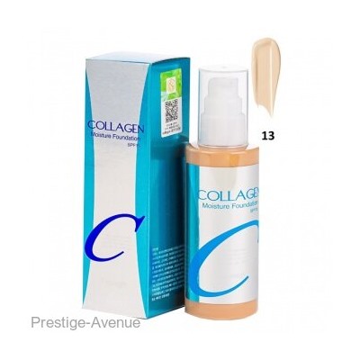 Тональный крем Collagen Moisture foundation ENOUGH  spf 15,100 мл