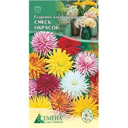 Георгина кактусовидная смесь, 0,2г (цв.)