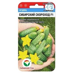 Огурец Сибирский скороход F1 (Сиб Сад)