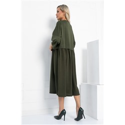 Платье бохо (хаки) П12736-10М