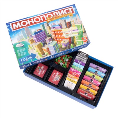 Настольная экономическая игра для большой компании «Монополист. Город»