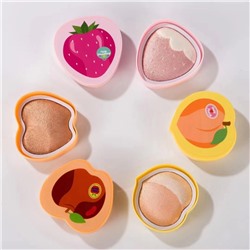 Maccalure Хайлайтер для лица с запеченной текстурой Tasty Fruit, персик