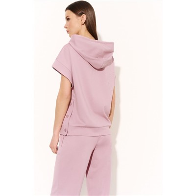 DiLiaFashion 0739 пудровый, Брюки,  Жилет