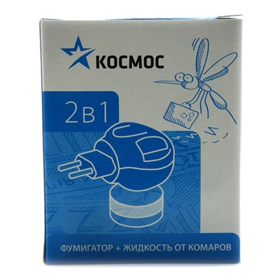 КОСМОС Комплект(прибор+жидкость) б/запаха 30ночей