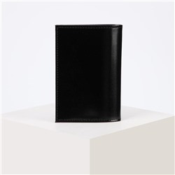 Обложка для военного билета, цвет чёрный