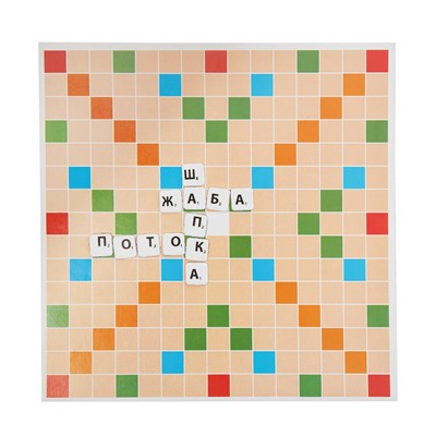 Настольная игра «Словодел» картонный зеленый