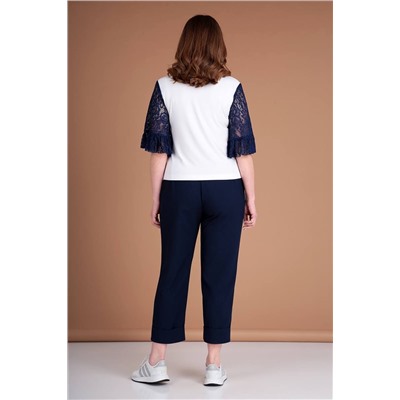 Liona Style 785 темно-синий, Брюки,  Блуза