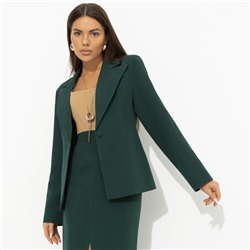 Жакет на подкладе с подплечниками, Радость босса (зеленый)