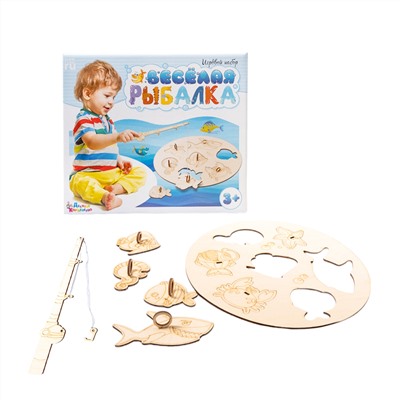 Игра настольная «Веселая рыбалка»