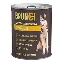 Четвероногий Гурман Brunch для собак с рубцом, 850г АГ