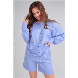 Michel chic 1332 голубой, Шорты,  Рубашка