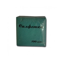 Салфетка Восход 25*25 (100шт) Салатовая (32)