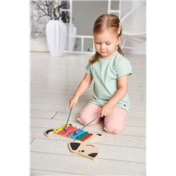 Детский металлофон «Собачка» 7 нот