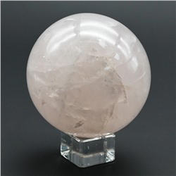Шар из розового кварца, диаметр 70мм