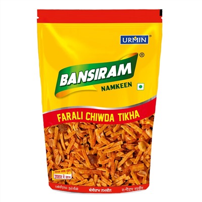 FARALI CHIWDA TIKHA Namkeen, Bansiram (Снэк ФАРАЛИ ЧИВДА ТИКХА, Бансирам), 400 г.