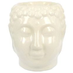 Аромалампа БУДДА M673-15Б БЕЛАЯ (керамика, 7,5 см.), 1 шт.