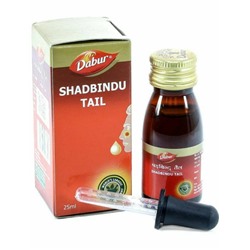 SHADBINDU TAIL, Dabur (ШАДБИНДУ МАСЛО, для лечения уха-горла-носа, Дабур), 25 мл.