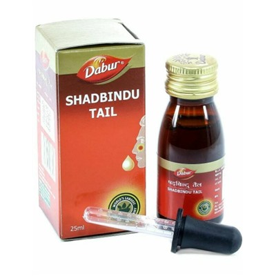 SHADBINDU TAIL, Dabur (ШАДБИНДУ МАСЛО, для лечения уха-горла-носа, Дабур), 25 мл.