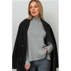 Женский джемпер оверсайз с воротником-стойкой Happyfox