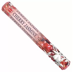 Hem Incense Sticks CHERRY JASMINE (Благовония ВИШНЯ и ЖАСМИН, Хем), уп. 20 палочек.