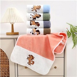 Полотенце из микрофибры "Орион" с атласной каймой 35*75 см.