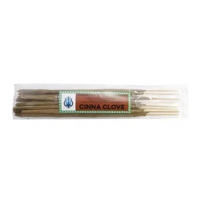 CINNA CLOVE Ramakrishna's Natural Handmade Incense Sticks (КОРИЦА ГВОЗДИКА натуральные благовония ручной работы, Рамакришна), 20 г.