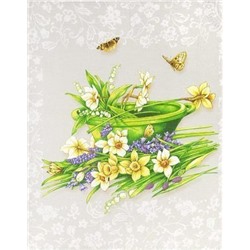 Полотенце 50*60 см. "Аромат" рогожка хлопок 100%