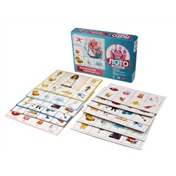 Обучающее картонное лото для детей «Маленькая принцесса»