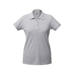 Рубашка поло женская Virma Lady, серый меланж