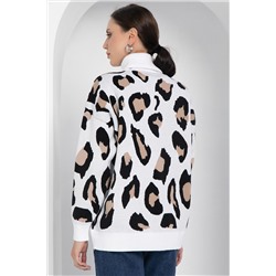 Джемпер Лоренсия (бело-бежевый) Б12700-18