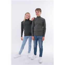 Детская базовая водолазка в рубчик Happyfox