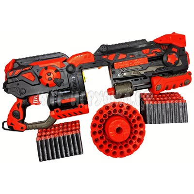 Бластер Пулемет Soft Bullet Gun с мягкими пулями 55 см FJ846, FJ846
