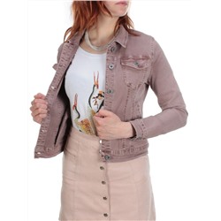 807 COFFEE Куртка джинсовая женская (95% хлопок, 5% стрейч) размер M - 42/44 российский