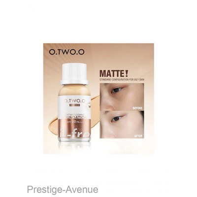 Тональный крем с матовым покрытием O.TWO.O sc038 #01Warm Ivory