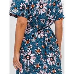 Халат женский Текс-Плюс, цвет зеленый