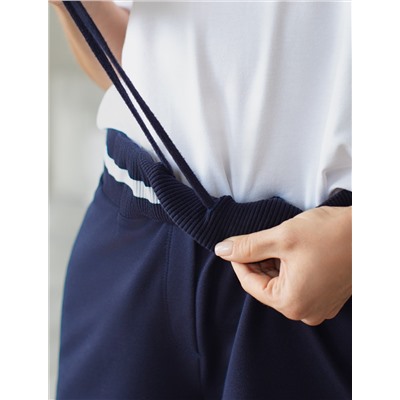 Шорты из эластичного футера-двухнитки