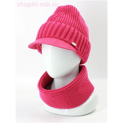 501К-ТД Комплект флис (кепка+снуд) (56-58)