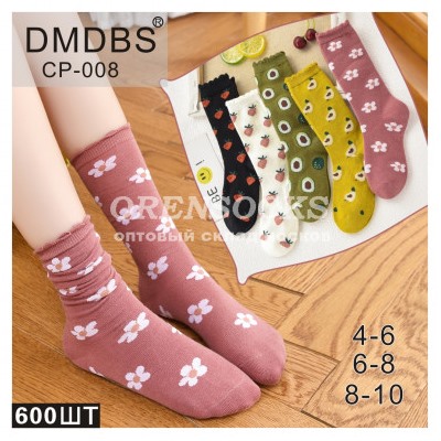 DMDBS ДЕТСКИЕ УДЛИНЕННЫЕ ХЛОПОК НОСКИ НА ДЕВОЧКУ ОТЛИЧНОГО КАЧЕСТВА CP-008