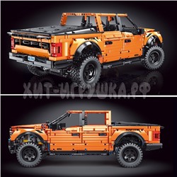 Конструктор Пикап желтый 3249 дет. T5014A, T5014A