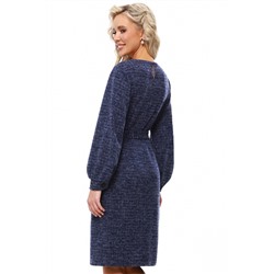 Платье Серо-синий