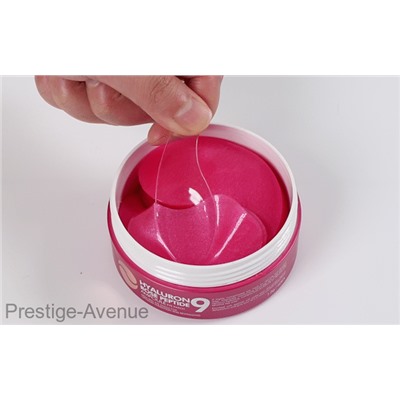 Гидрогелевые патчи с экстрактом розы и пептидами MEDI-PEEL Hyaluron Rose Peptide 9 Ampoule Eye Patch 60шт