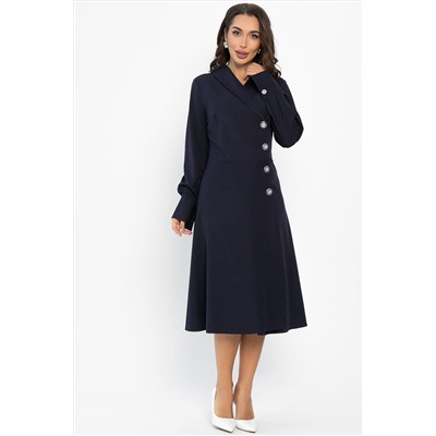 Платье Соломия (синее) П14216-5М