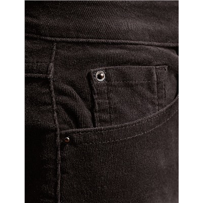 Брюки из эластичного микро-вельвета