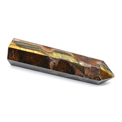 Кристалл из тигрового глаза "Карандаш" 28*30*120мм, 187г
